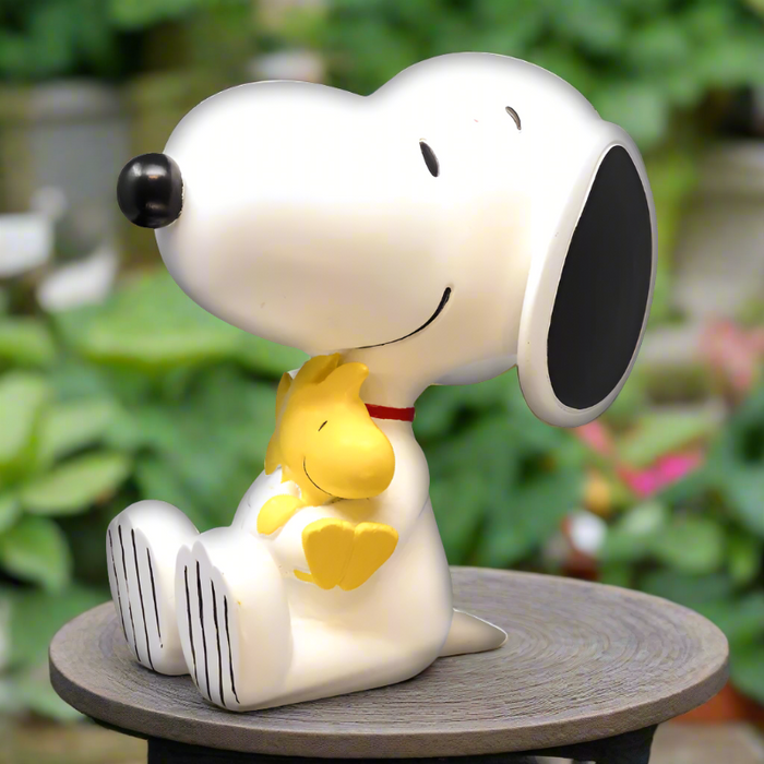 Snoopy and Woodstock Garden Statue