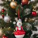 Princess Snowgirl Hanging Ornament