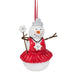 Princess Snowgirl Hanging Ornament