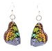 Brilliant Butterfly Wood Earrings