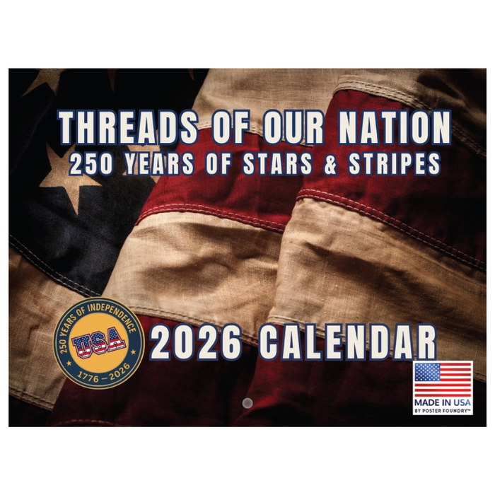 America 250th Anniversary 2026 Wall Calendar