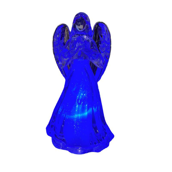 Praying Hands Light Up Angel Acrylic Decor