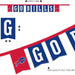 8' Buffalo Bills Party Pennant String Banner
