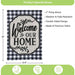 Classic Welcome to Our Home Applique Garden Flag