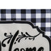 Classic Welcome to Our Home Applique Garden Flag