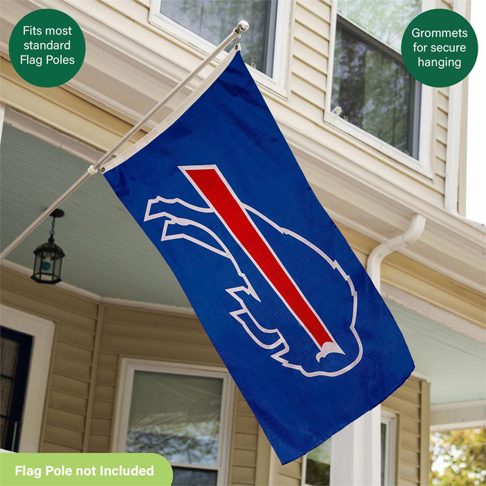3x5' Buffalo Bills Estate Polyester Flag