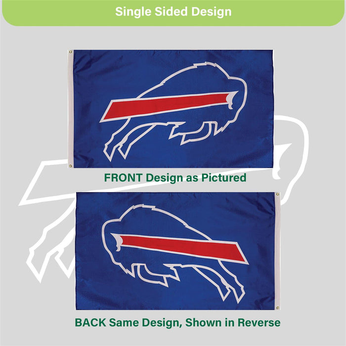 3x5' Buffalo Bills Estate Polyester Flag