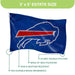 3x5' Buffalo Bills Estate Polyester Flag