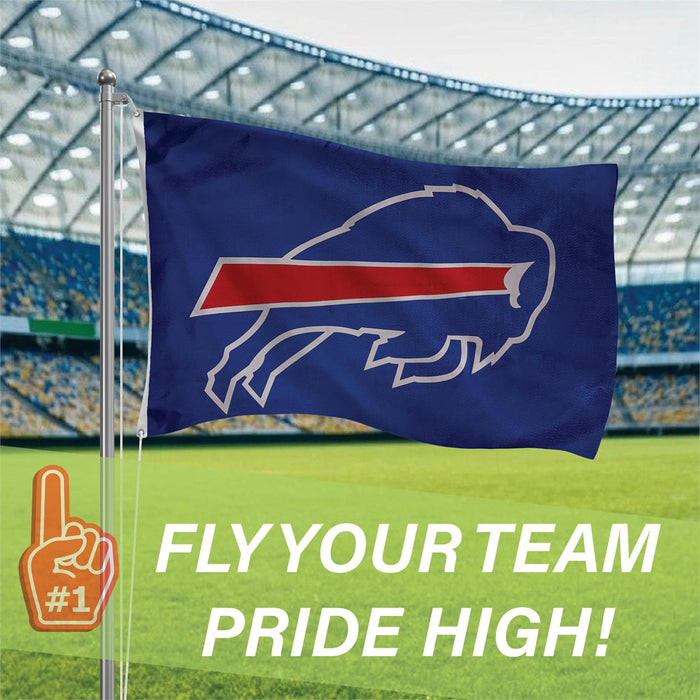 3x5' Buffalo Bills Estate Polyester Flag