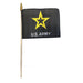 4x6" US Army Gold Star Logo Stick Flag