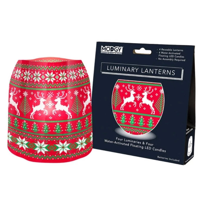 Deer They Come Expandable Luminary Lanterns