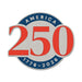 America 250th Collector Enamel Lapel Pin