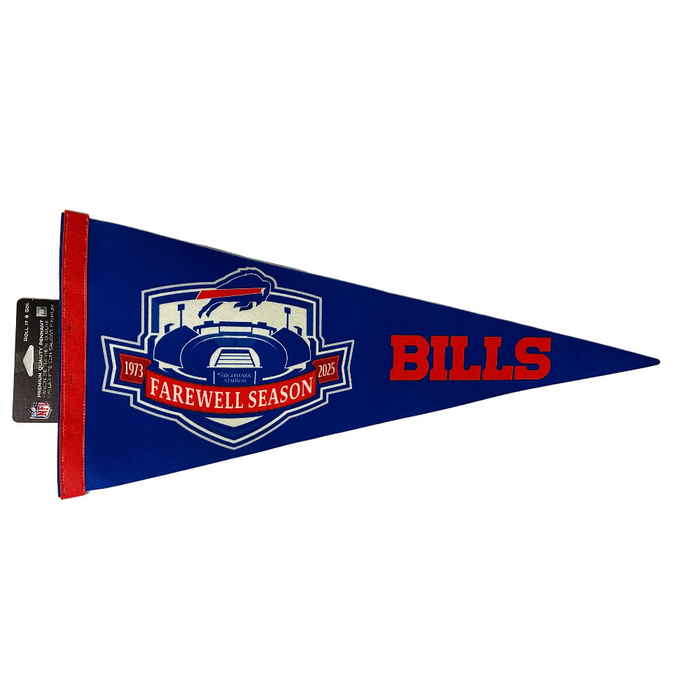 Buffalo Bills Highmark Stadium Farewell Season Pennant