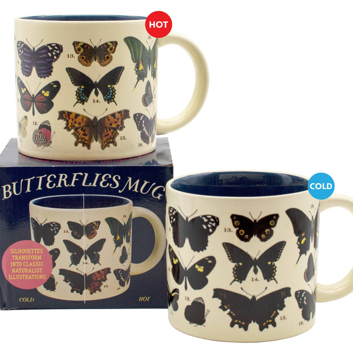 Butterflies Heat-Changing Coffee Mug
