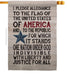 Pledge of Allegiance Americana Banner Flag