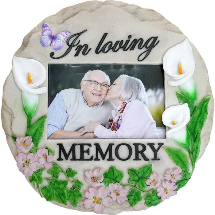 Loving Memory Photo Stepping Stone