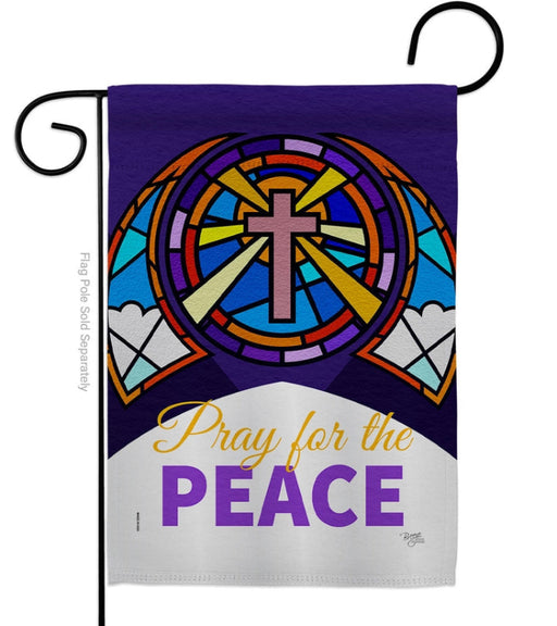 Pray for the Peace Garden Flag