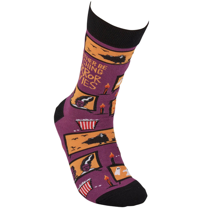 Horror Movies Crew Socks
