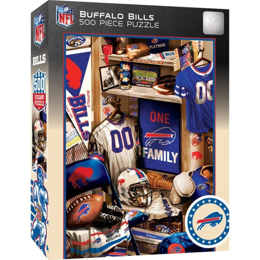 Buffalo Bills Locker Room 500 Piece Puzzle