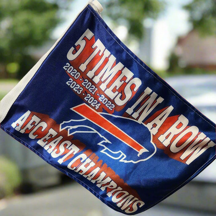 AFC East 2024 Champions Car Flag