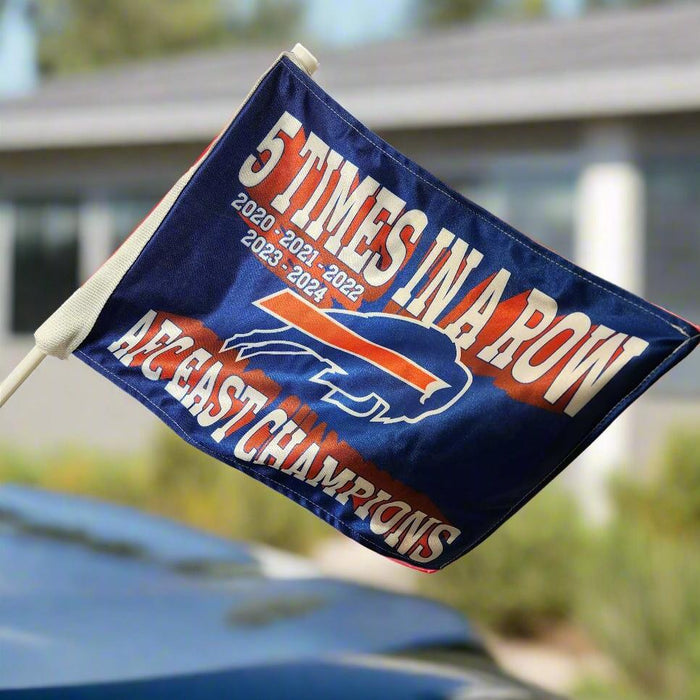 AFC East 2024 Champions Car Flag