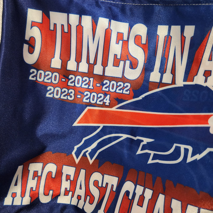 AFC East 2024 Champions Car Flag