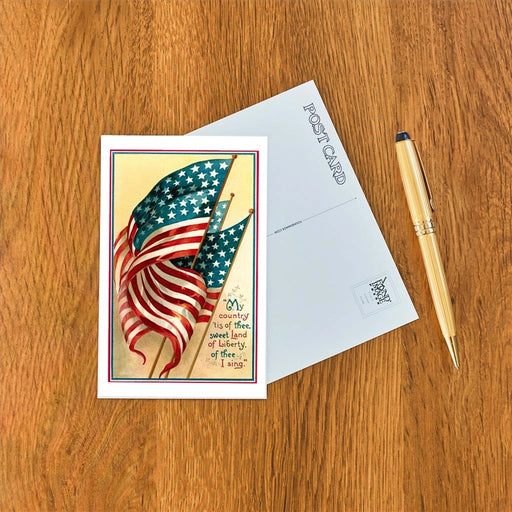 My Country 'Tis of Thee Postcard