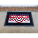 Patriotic Welcome Mini Switch Doormat Insert