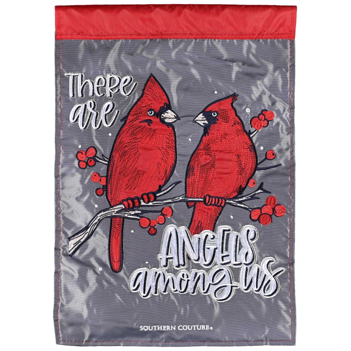 Angels Among Us Cardinals Garden Flag