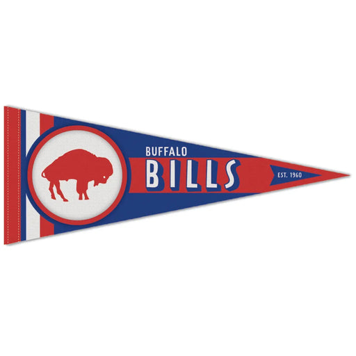 Buffalo Bills Retro Ring Felt Pennant