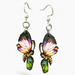 Cocoon to Butterfly Wood Earrings