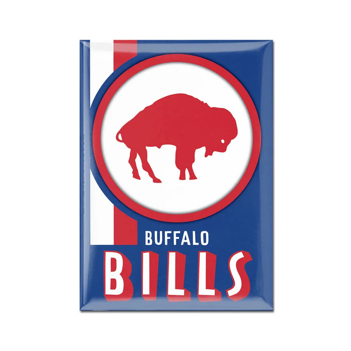 Buffalo Bills Retro Ring Metal Magnet