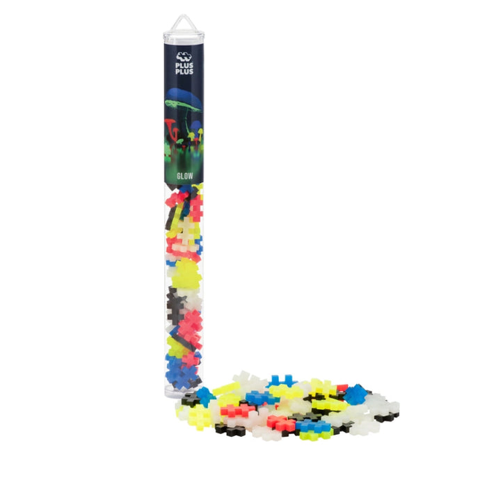Glow Mix Plus Plus 70 Piece Puzzle in Tube