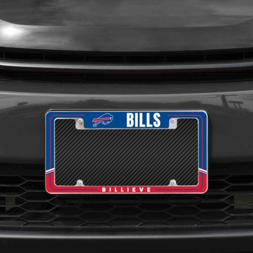 Buffalo Bills Two-Tone Chrome License Plate Frame