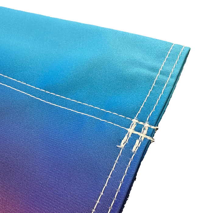 Tie Dye Peace Sign Garden Flag - Made in USA