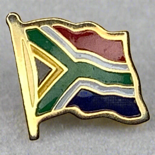 South Africa Flag Lapel Pin 2025