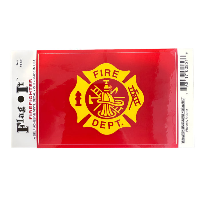 Fire Department Decal - Made in USA