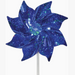 Blue Whirl Mylar Pinwheel