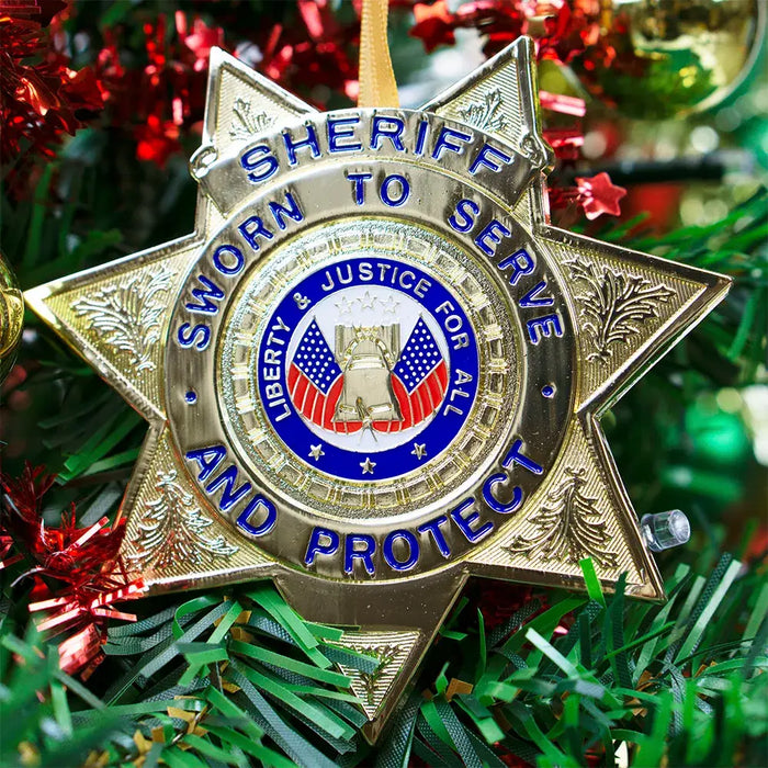 Sheriff Heroes Series Ornament