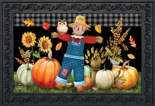 Friendly Scarecrow Doormat