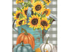 Sunflower Watering Can Banner Flag