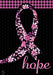 Floral Hope Ribbon Decorative Flag