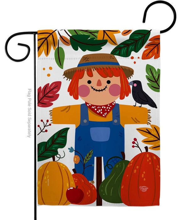 Sweetie Scarecrow Garden Flag