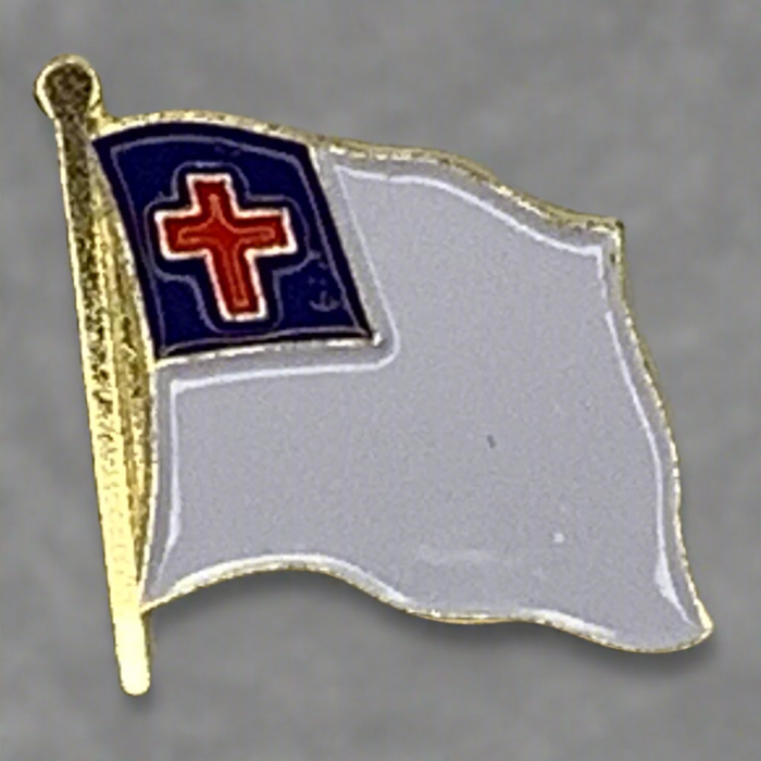 Christian Flag Lapel Pin 2025