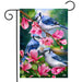 Blue Jay Trio Garden Flag