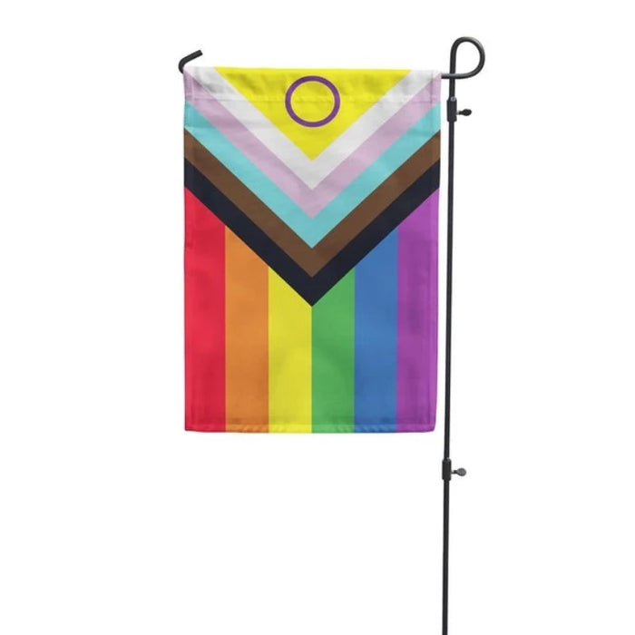 Inclusive Pride Garden Flag