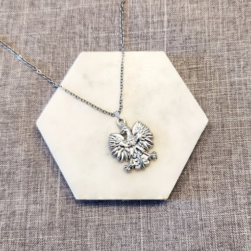 Polish Eagle Metal Necklace