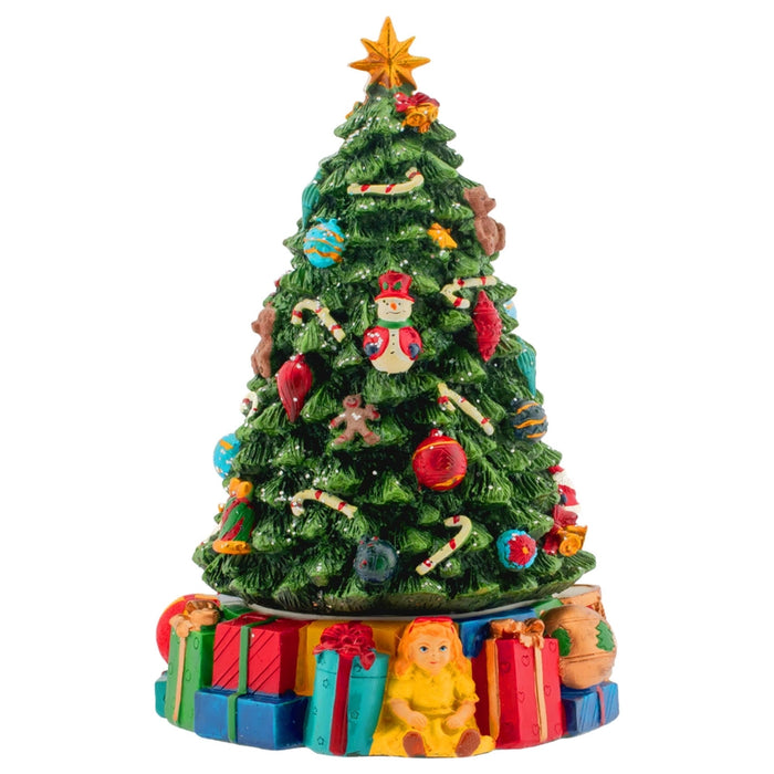 Christmas Tree Revolving Musical Decor