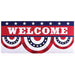 Patriotic Welcome Mini Switch Doormat Insert