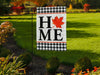 Fall Home Burlap Garden Flag